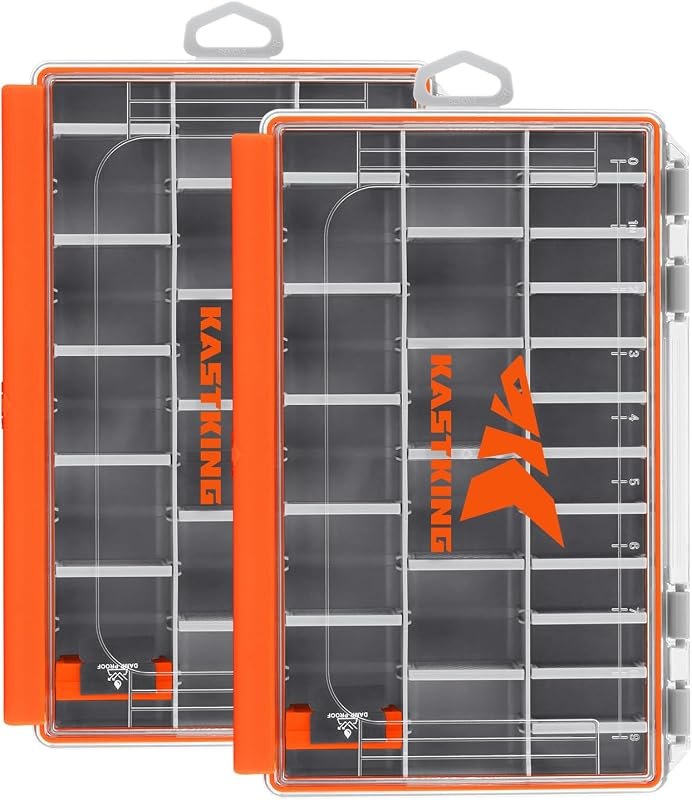 KastKing HyperSeal Waterproof Tackle Box, 3600 Tackle Trays — best tackle box waterproof for tackle box waterproof