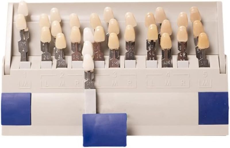 Teeth Whitening Shade Porcelain 29 Colors Set Tooth Bleaching Shade Chart Material Equipment Oral Care — best