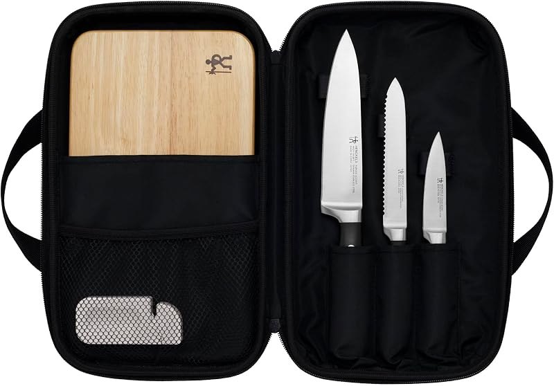 HENCKELS Forged Accent 6-pc Travel Knife Set — set for best chef knife travel compact