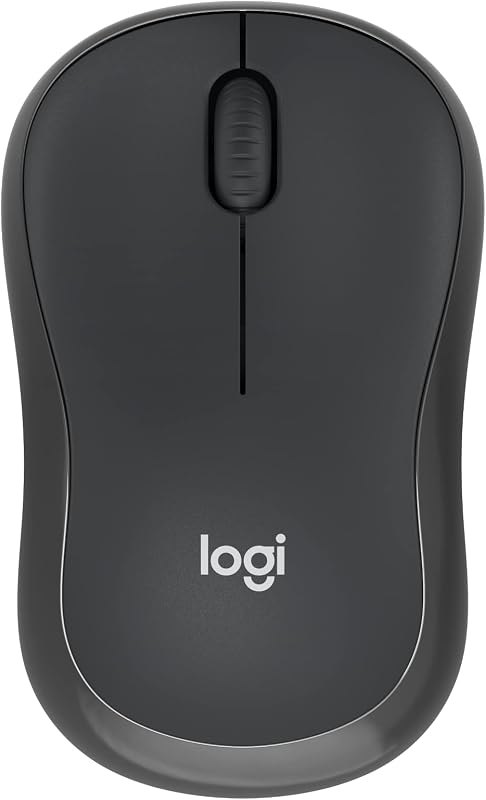 Logitech M240 Compact Silent Bluetooth Wireless Mouse - Graphite — compact for best quiet wireless mouse travel compact