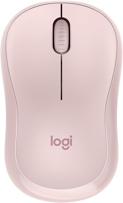 Logitech M240 Compact Silent Bluetooth Wireless Mouse - Rose — budget for best quiet wireless mouse best rated
