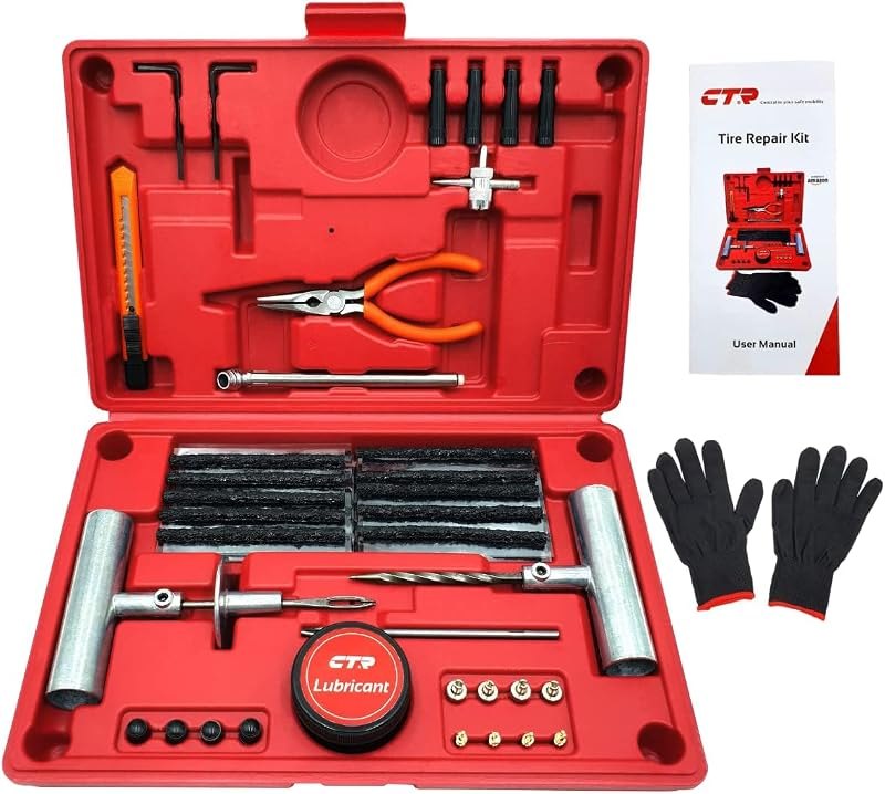 CTR Heavy Duty Tire Plug Kit, 68pcs Premium Flat Tire Repair Kit with Plugs — Buying Guides heavy duty for buying