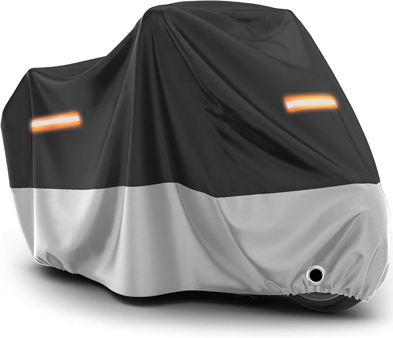 Favoto Motorcycle Cover Waterproof Outdoor All Weather Protection