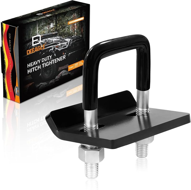 DEEAGLE Hitch Tightener Anti Rattle Stabilizer for 1.25" to 2" Hitch — hitch-tightener for trailer hitch
