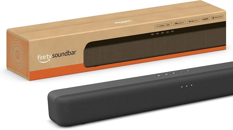 Fire TV Soundbar, 2.0 speaker with DTS Virtual:X and Dolby Audio, Bluetooth connectivity — Audio amazon for best Audio