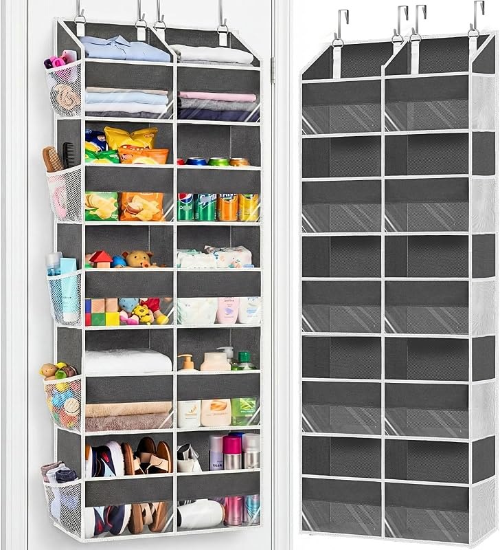 Ofiray-home 5-Tier Over Door Organizer, 10-Compartment Wide Storage Rack — over the door organizer pack for over the