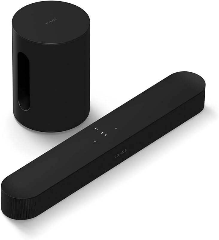 Beam G2 Soundbar + Sub Mini Subwoofer - Black — Sonos for best soundbar under 40