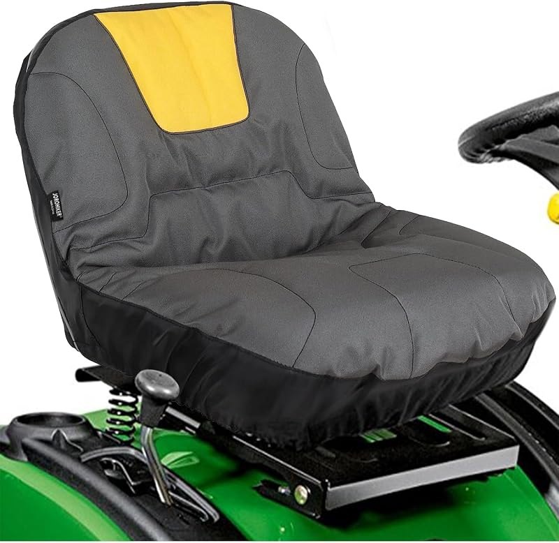 Riding Lawn Mower Seat Cover for Without Armrests Seat,M — tractor-seat-cushion-no-leak for tractor seat cushion