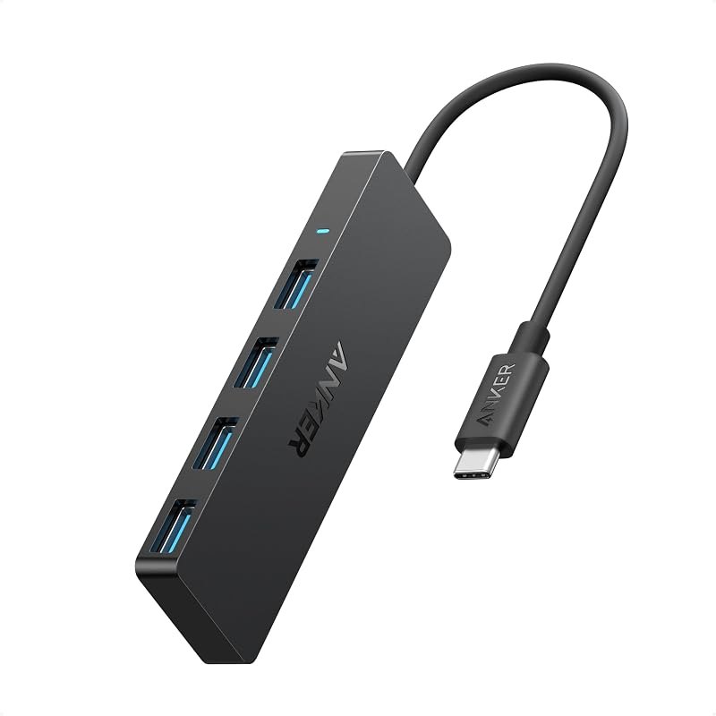 USB C Hub, 4-in-1 USB Splitter, USB Extender, Computer Accessories — travel for best USB-C hub under 40