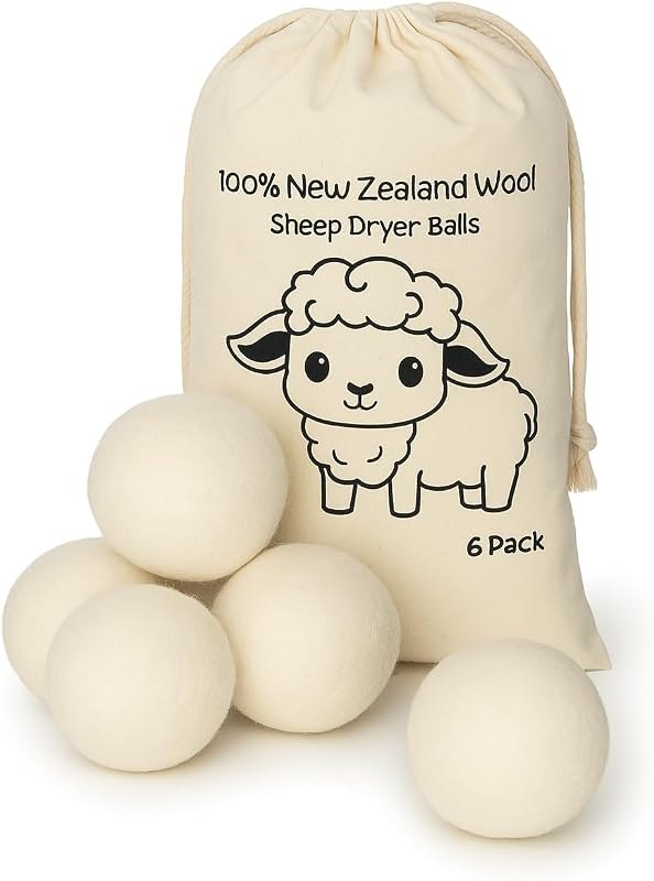 Natural Wool Dryer Balls — wool dryer balls amazon for wool dryer balls under 30 budget
