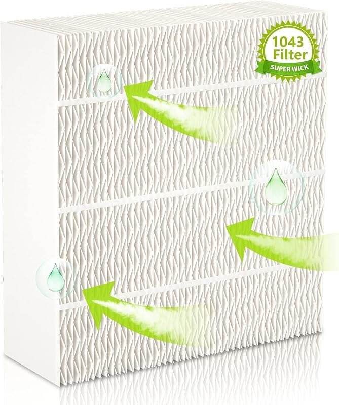 1043 Super Wick Humidifier Filter Replacement for Essick Air Aircare — humidifier wick filter replacement for
