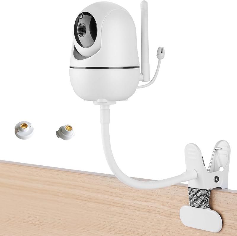 Flexible Baby Monitor Mount Compatible with HelloBaby HB65/HB6550/HB6558/HB66/HB248,ANMEATE SM935E/SM650 Monitor,Baby