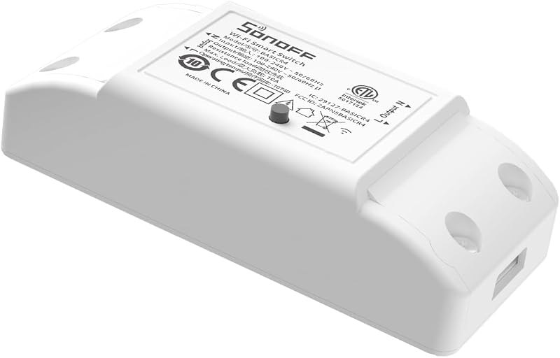 SONOFF BASICR4 Wi-Fi Smart Switch,DIY Module for Smart Home Automation Solution, Compatible with Alexa & Google Home,1
