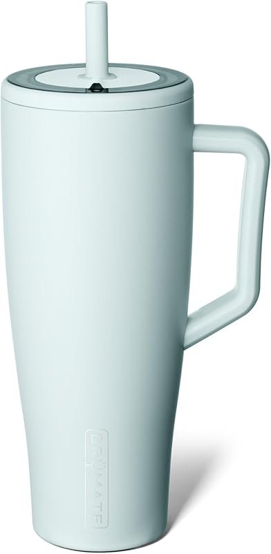 BrüMate Era 40 oz Tumbler with Handle and Straw — Coffee no leak for coffee