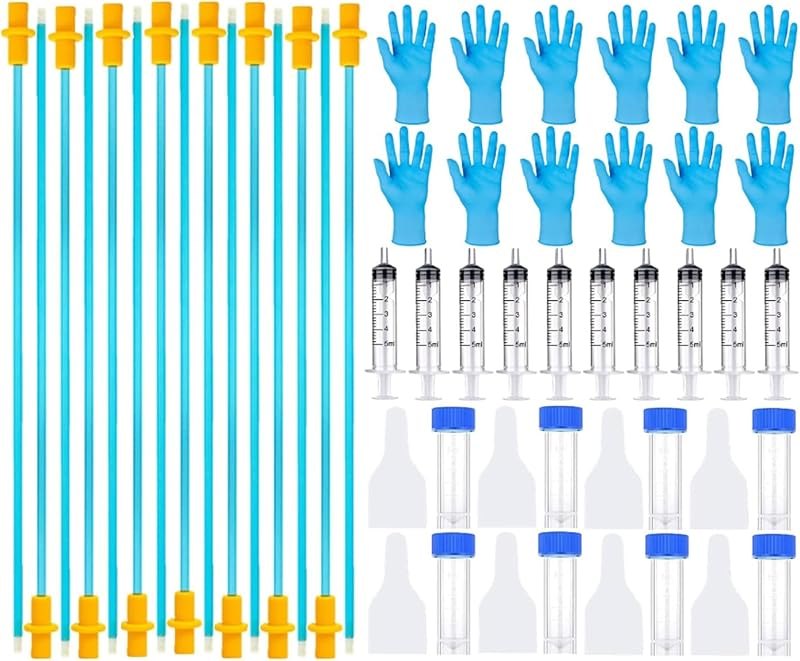 15 Set AI Artificial Insemination Dog Breeding Kit, Canine Breeding Kit, Disposable Canine Artificial Insemination