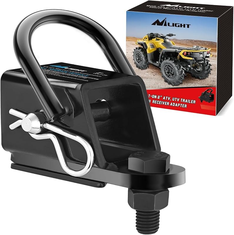 Nilight 2" Rear Trailer Hitch Receiver Kit — trailer-hitch-kit for trailer hitch under 30 budget