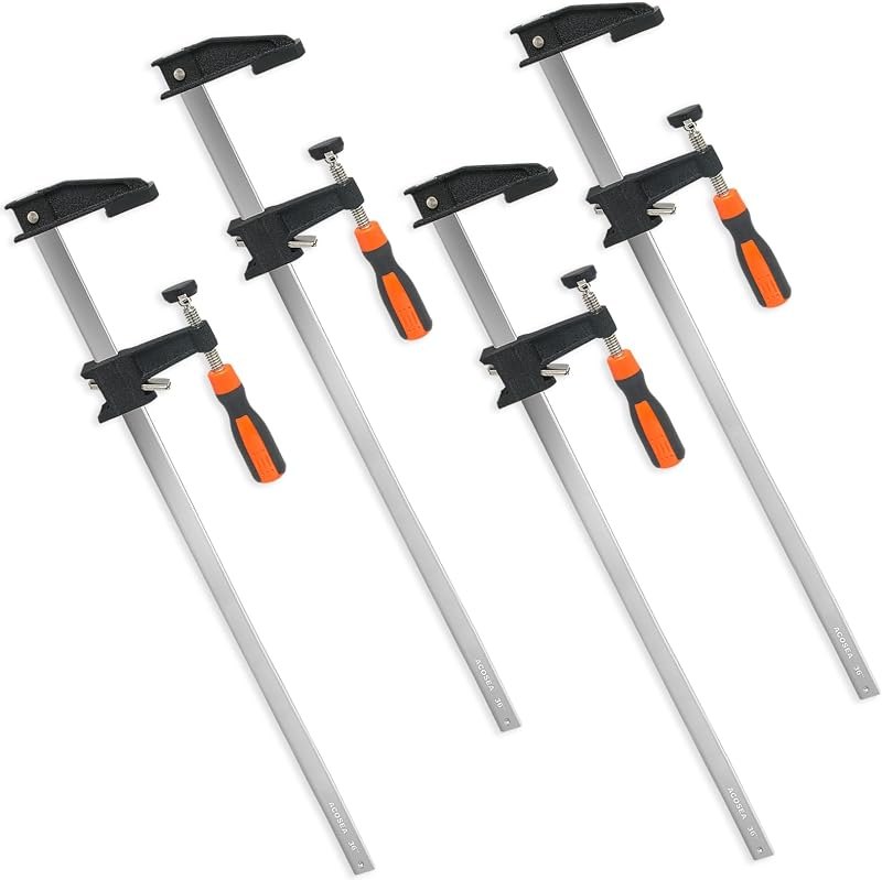 ACOSEA 4-Pack 36 Inch Bar Clamps for Woodworking