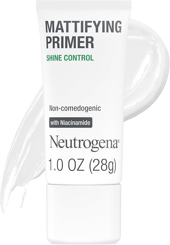 Neutrogena Mattifying Primer with Shine Control, 1 oz — mattifying primer for oil blotting papers
