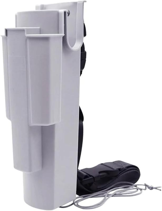 Window Cleaning Holster with Belt - Detachable Side Bucket Squeegee Holder Tool Belt — squeegee holder for shower