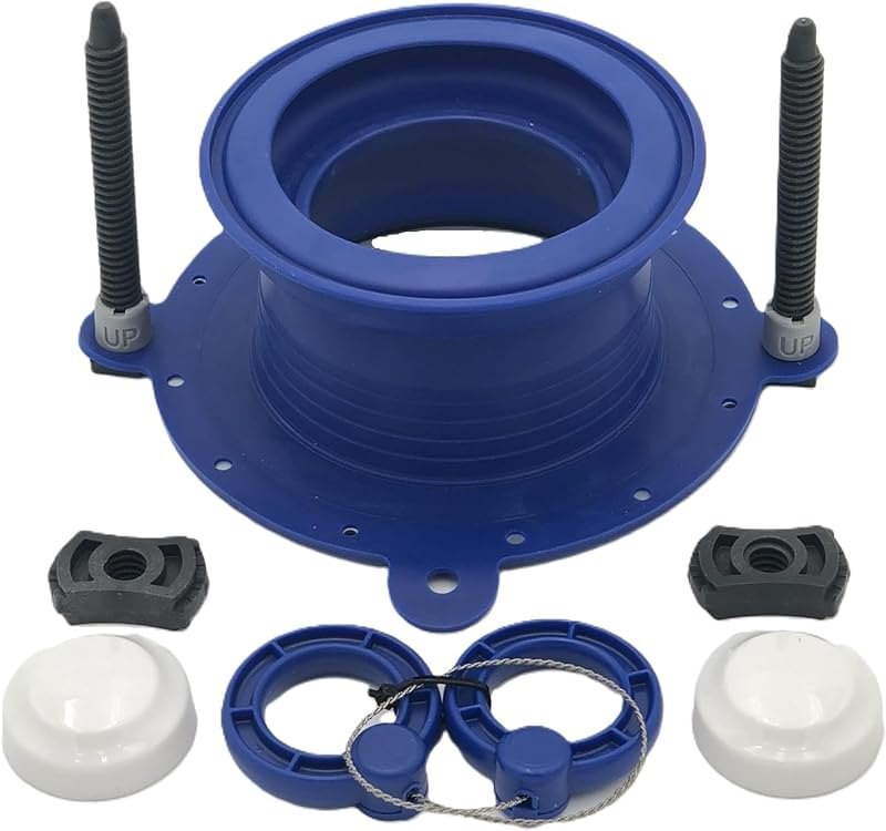 One N Done Toilet Flange Repair Kit — toilet wax ring kit for toilet wax ring