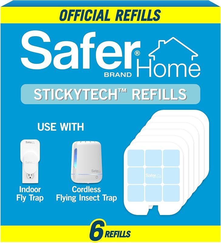Safer Home Flying Insect Trap Official Refills — pantry moth trap refill for pantry moth trap under 30 budget