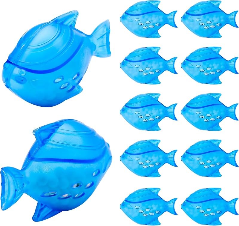 Humidifier Cleaning Fish for Humidifiers and Fish Tanks, Blue, 12 Pack — humidifier decalcifier for humidifier wick