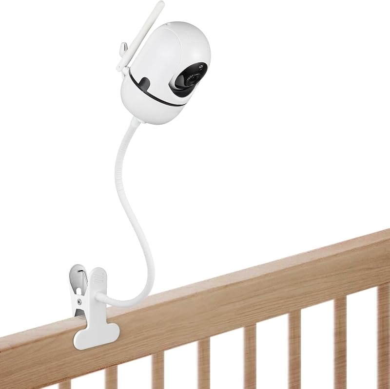 Flexible Baby Monitor Mount Compatible with HelloBaby HB6550/HB6560/HB6240/HB6148/HB6339/HB66/HB65/HB40, ANMEATE