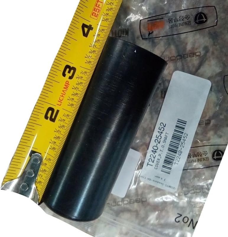(YPS) T2240-25452 New Genuine OEM KIOTI Black PTO Shaft Cover for Older CK DK Tractors CK20, CK20H, CK20HS, CK20S