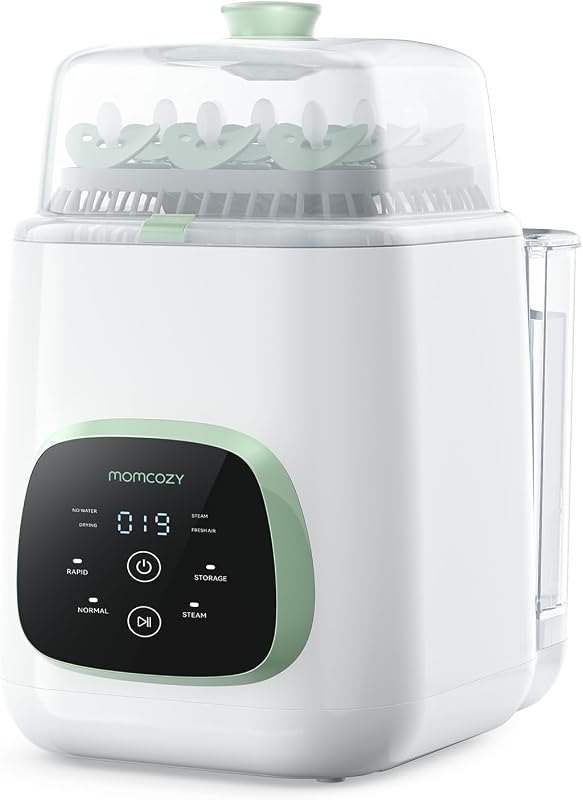 KleanPal Pro All-in-One Bottle Washer, Sterilizer & Dryer - White — Monitors, bottles, and kid gear with for monitors