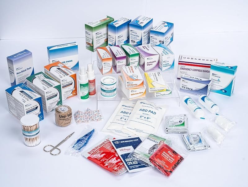 Class-A First Aid Kit Refills Medication Without Cabinet — first aid kit refill replacement for first aid kit refill