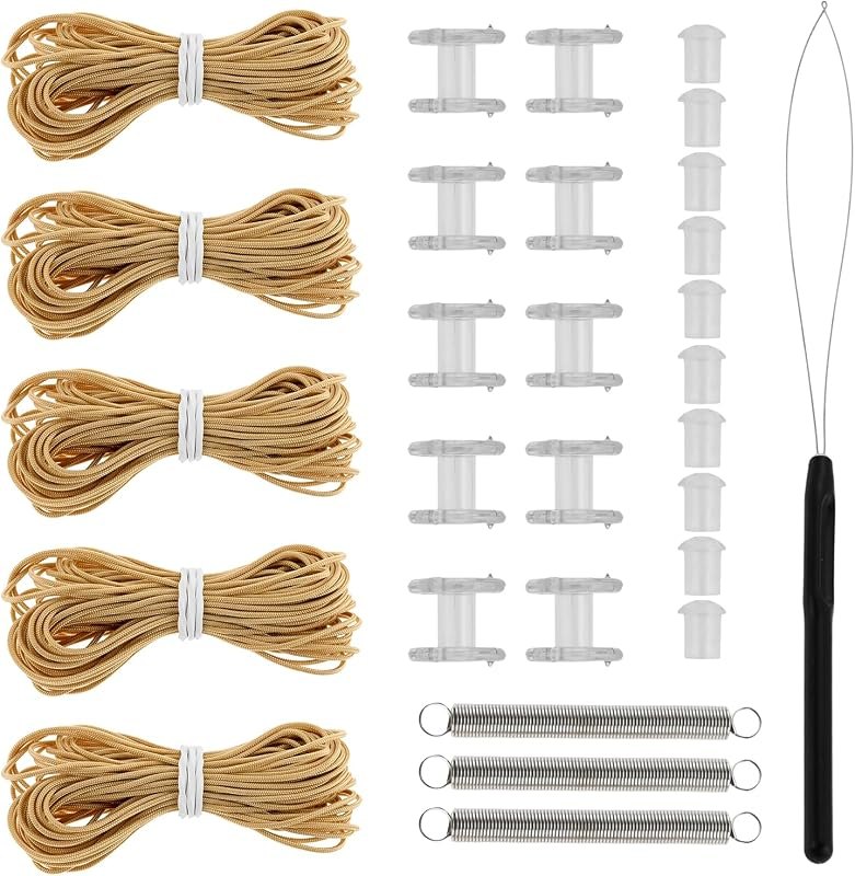 Aupoko RV Blind Repair Kit for Camper Windows, RV Shade Repair Kit, Tan