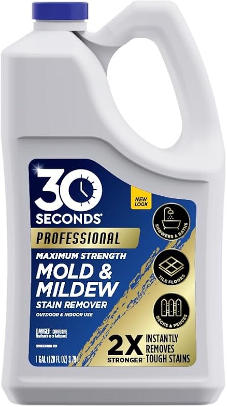 30 SECONDS Pro Mold and Mildew Stain Remover — mold and mildew remover replacement for mold and mildew remover durable