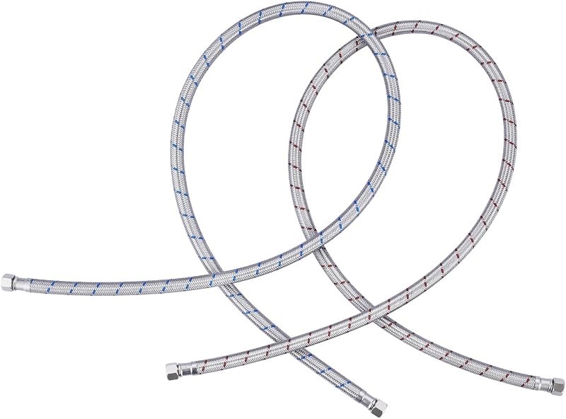 Supply lines that do not flood the cabinet