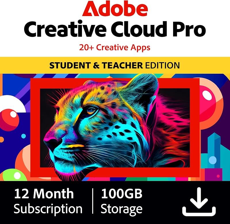 Adobe Creative Cloud Pro STE — Media players like VLC, image editor for media players like vlc