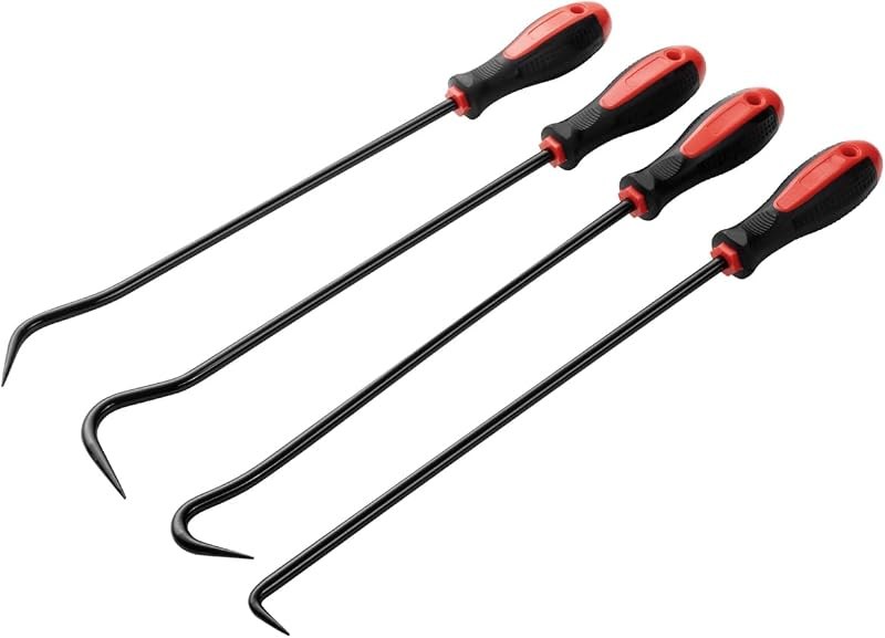 ROTATION 4-Piece Heavy-Duty Extra Long Hook & Pick Set — Head-to-head picks when two products for head head picks when