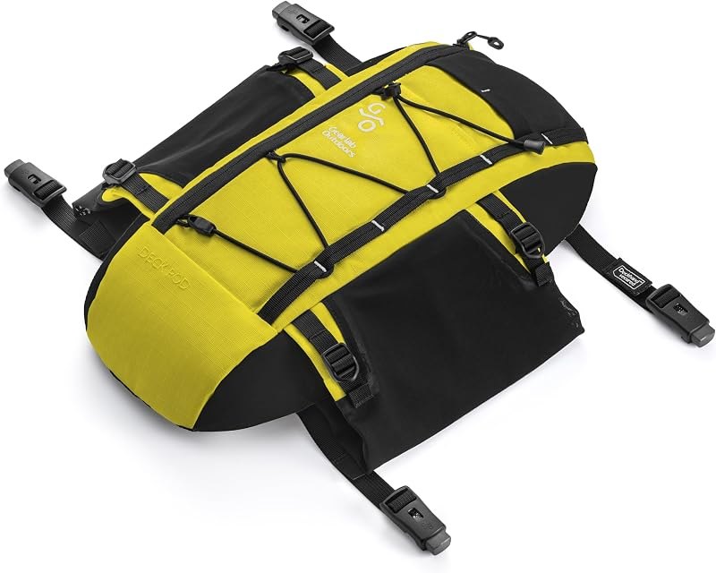 Gearlab Deck Pod 2 - Kayak Deck Bag, Deckhand system (Holds Paddle Float, Bilge Pump) — best Bilge, fenders, and dry