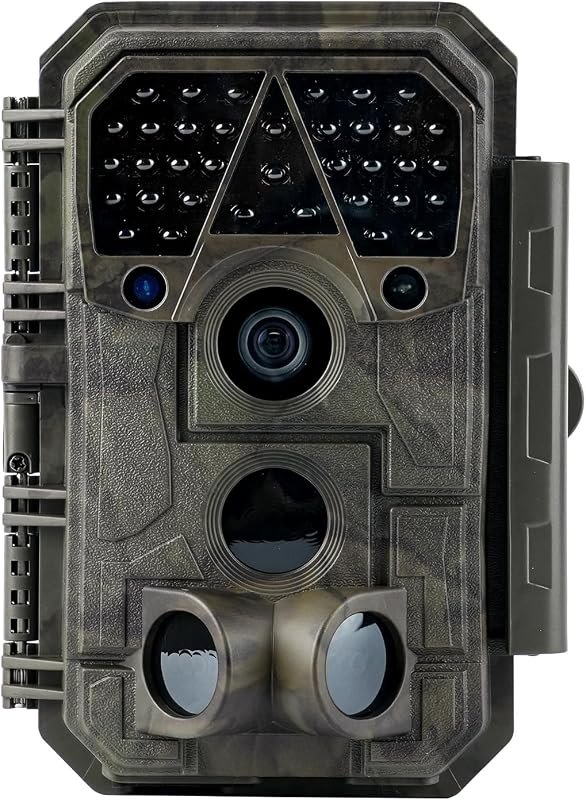 Meidase P70 (Non-Cellular,Non-WiFi) Trail Camera, 64MP 1296p, Game Cameras with No-Glow IR Night Vision, Motion