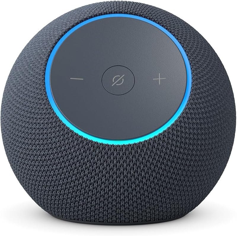 Echo Dot Max (newest model), Alexa speaker with room-filling sound and nearly 3x bass, Great for living rooms and
