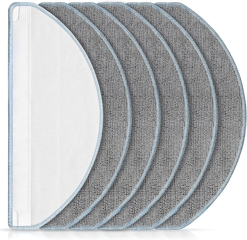 6 Pack Mop Replacement for iRobot Roomba 105 Combo & Essential Robot Vacuum — mop pads for best robot vacuum under 40