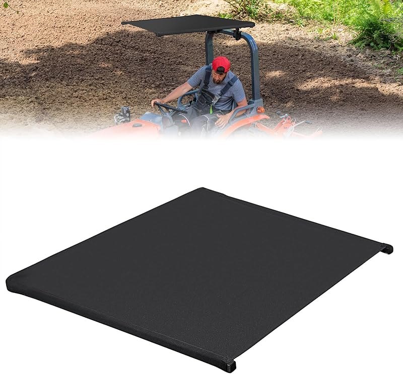 KEMIMOTO Tractor Canopy for ROPS Lawn Mower Sun Shade with 2"x2"/2"x3" Bars — lawn-tractor-sun-shade for tractor