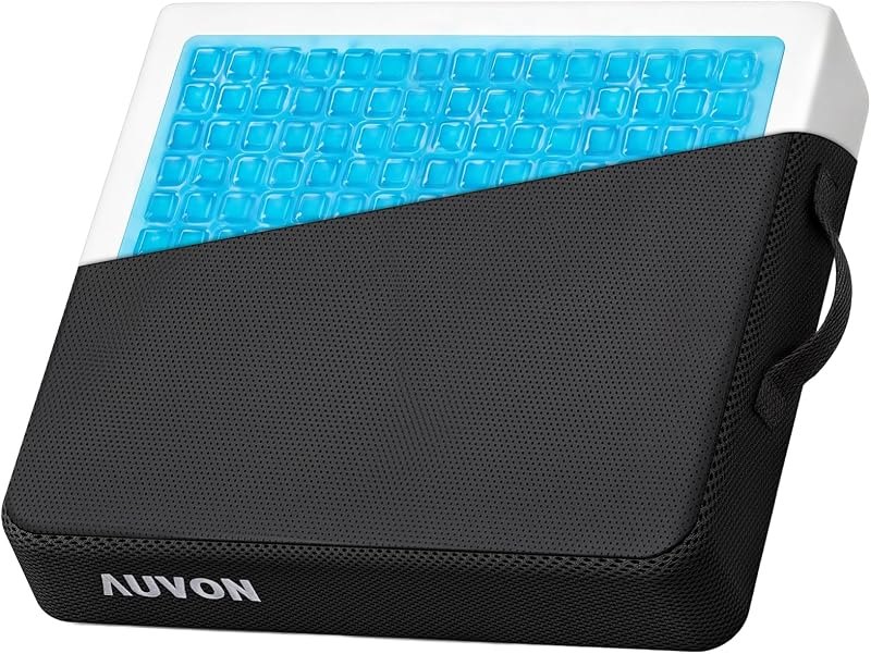 AUVON Gel Ventilation Seat Cushion with Innovation Heat Dissipation Design — tractor-seat-cushion-no-leak for tractor