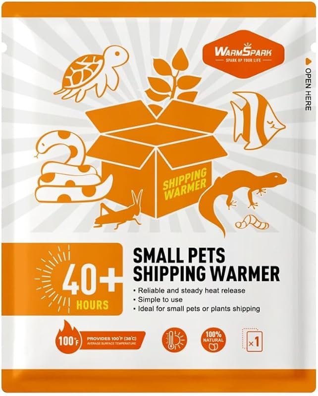 Shipping Warmers Heat Pack - for Baby Chicks, Plants, Fish and Retiles-10 Packs (40 Hours) — Waterers, nest boxes, and