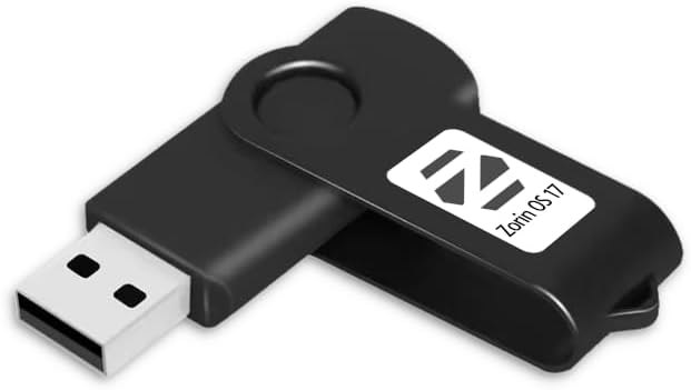 Linux Zorin OS 17 CORE Bootable Live USB Installer PC/Laptop 64-bit — Core OS platforms like windows, maco for core
