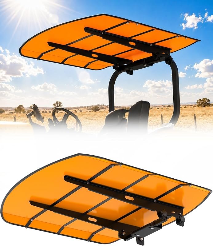 Orange Tractor Canopy for ROPS 53-3/8" x 53-3/8"
