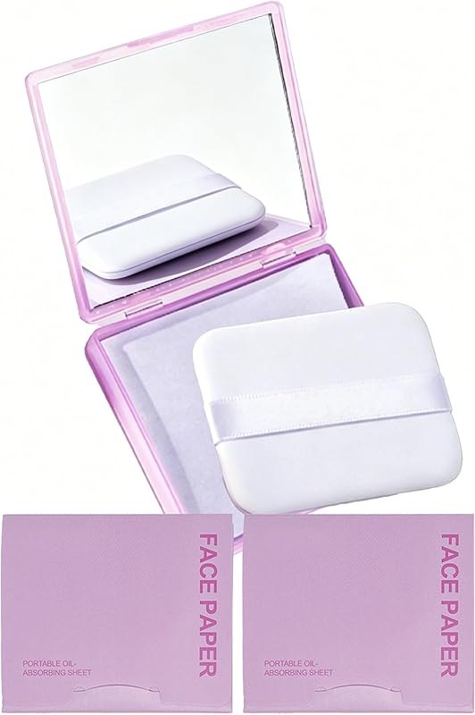 300PCS lavender Oil Blotting Papers for Face - Controls Shine, Saves Makeup — oil blotting papers kit for oil blotting