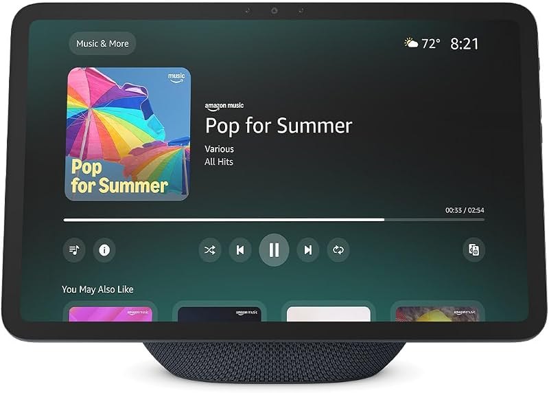 Echo Show 11 (newest model), Vibrant Full-HD 11" display with more viewing area and spatial audio, Designed for