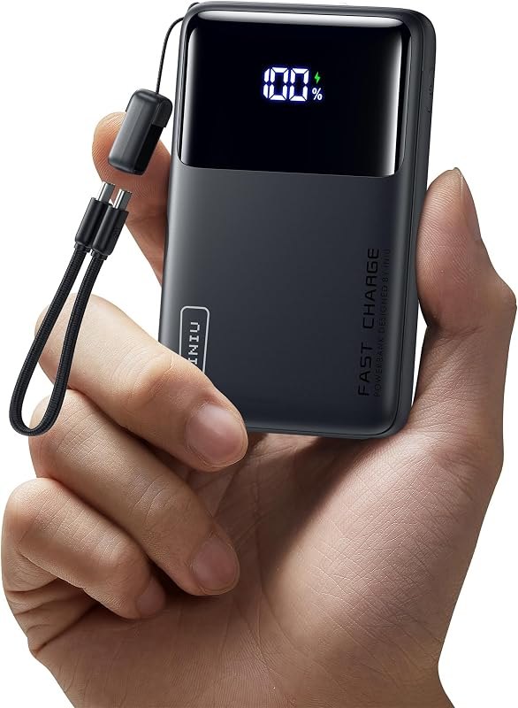 INIU Power Bank, Compact 10000mAh 45W PD Fast Charging Portable Charger — 10000 45W for best power bank
