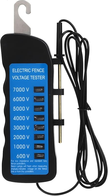 7000V Electric Fence Tester — fence-tester for electric fence charger under 30 budget