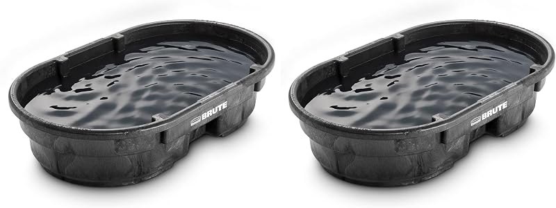 Rubbermaid Commercial Products Stock Tank, 50-Gallons, Structural Foam, Heavy Duty Container, for