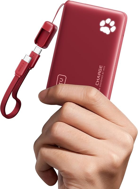 INIU 10000mAh 45W Fast Charging Portable Charger, Smaller Travel Power Bank — wireless for best power bank travel